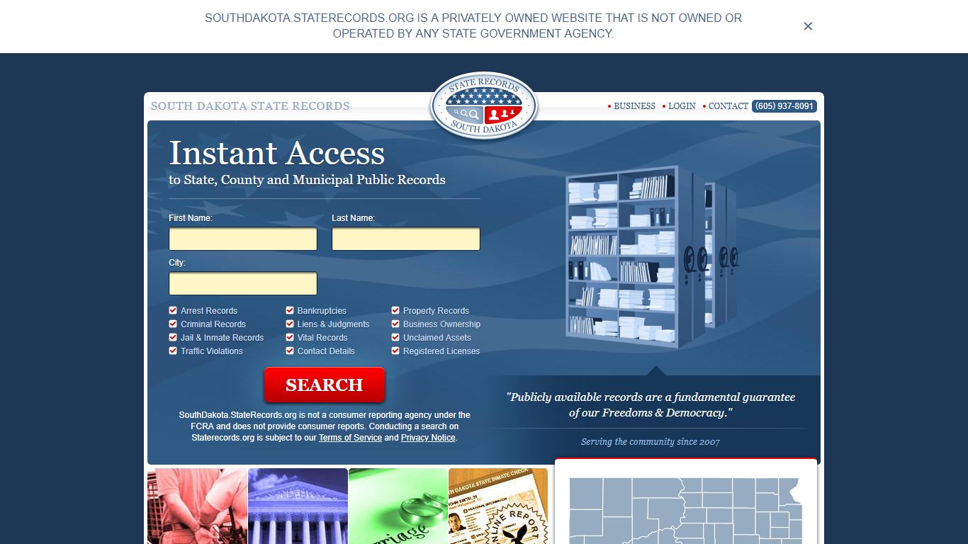 Potter County Arrest, Court, and Public Records